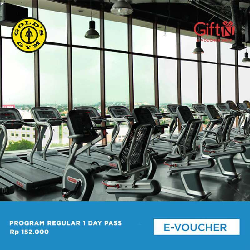 Jual Gold Gym Tiket [1 Day Pass] Di Seller Giftn Menteng Dalam, Kota