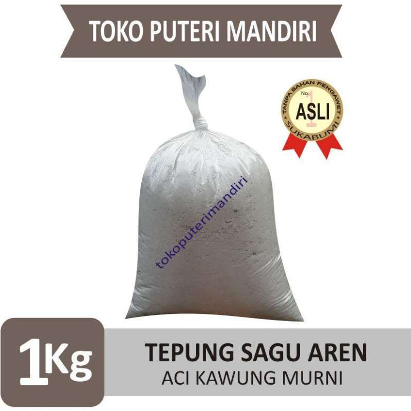 Jual Tepung Sagu Aren/ Aci Kawung Murni [1 kg] di Seller TOKO PUTERI ...