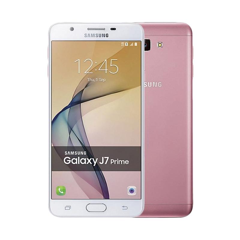 Jual Samsung J7 Prime Smartphone - White Pink [32 GB/3 GB/LTE] di