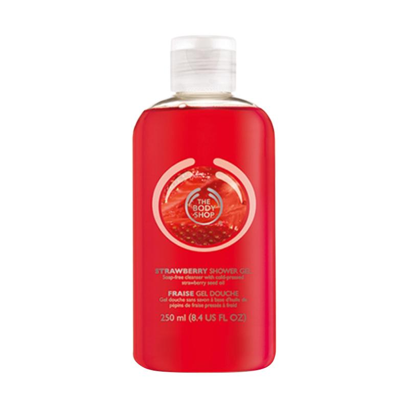 Jual The Body Shop Strawberry Shower Gel [250 mL] di Seller THE SWEET