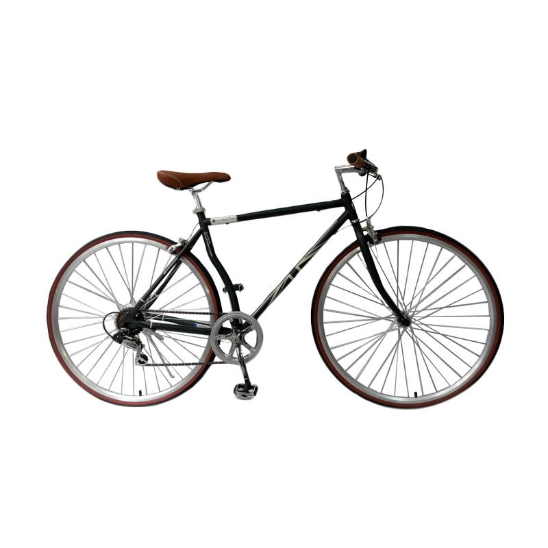 Jual London Taxi 6 Speed 700 C Sepeda Road Bike - Black