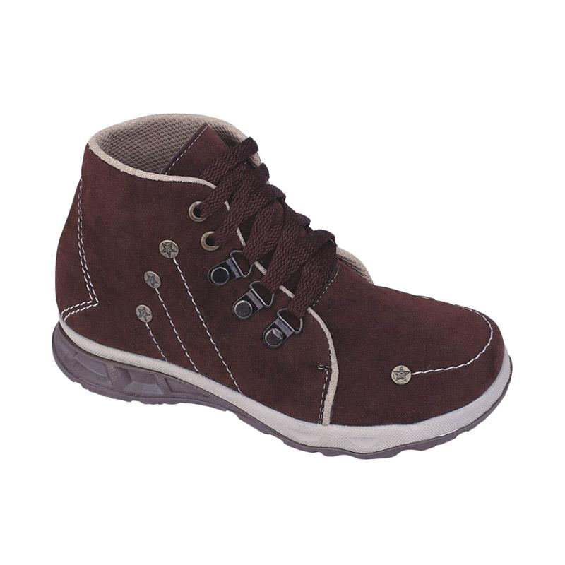 Jual Syaqinah 27 Sepatu Sneakers Anak Laki-laki - Coklat Online - Harga & Kualitas