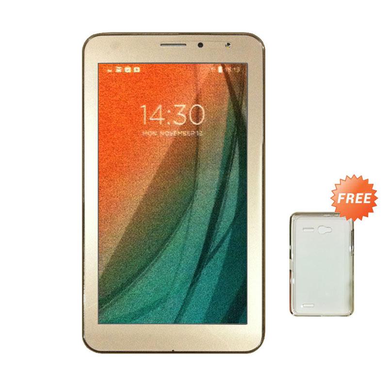Jual Advan Vandroid i7A Tablet - Gold [8 GB/4G LTE] + Free