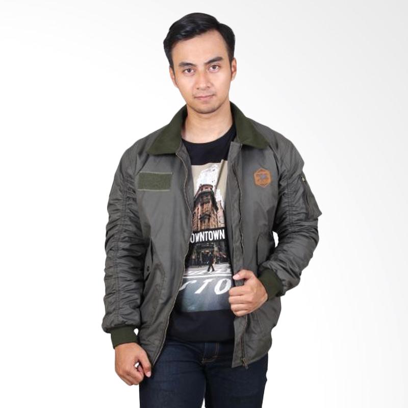 Jual neils parka stockholm windbreaker jaket pria army 