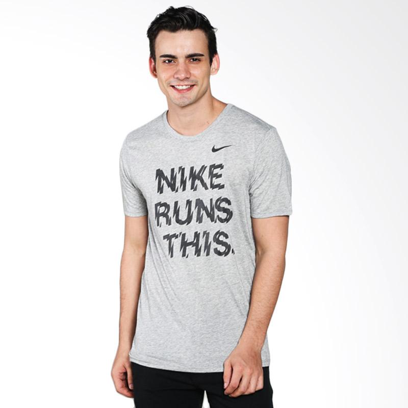 Jual Nike  As Run P Run This Tee 778346 063 Kaos  Olahraga  