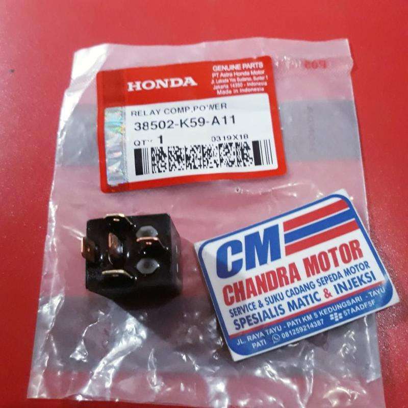 Jual Relay Stater Relay Pengisian Kaki 5 Vario 125 Fi Vario 150 Asli
