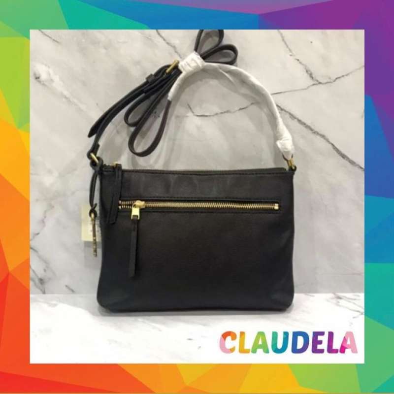 Jual Fossil Fiona Small Crossbody In Black Leather Di Seller Claudela Pluit, Kota Jakarta