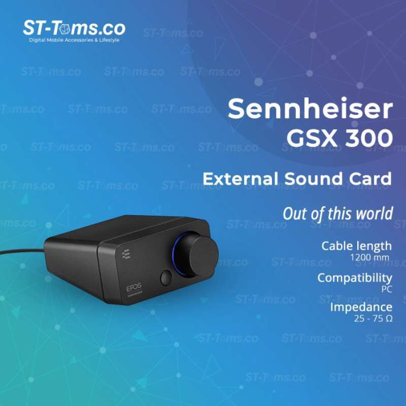 Jual EPOS Sennheiser GSX 300 / GSX300 / External USB Sound Card DAC