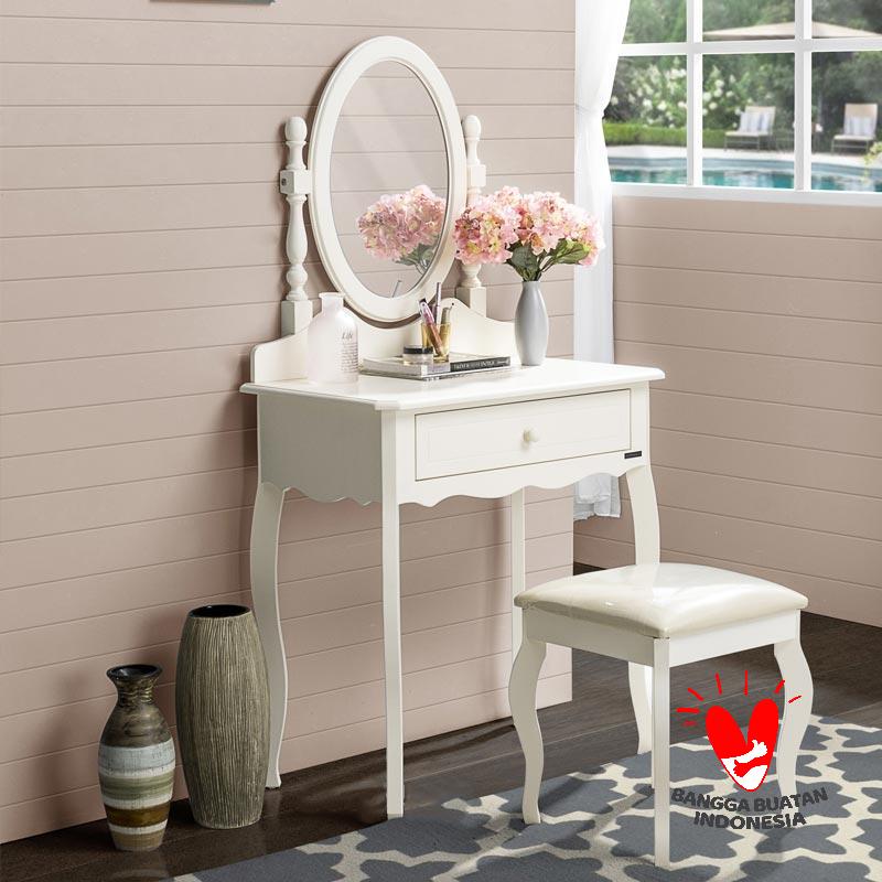 Jual Ifurnholic Jodie Vanity Sets IVORY Jawa Timur di Seller