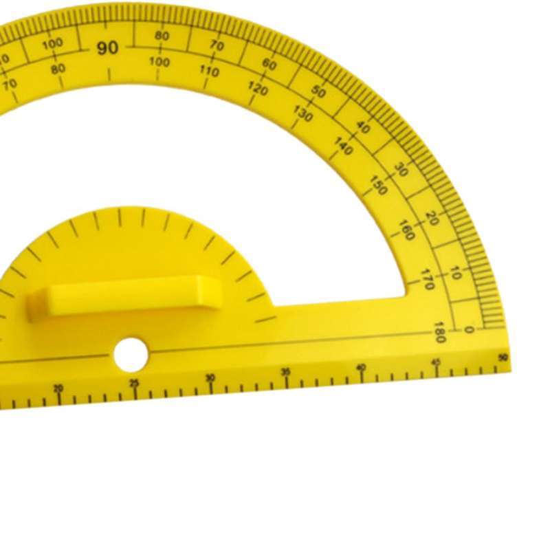 Jual 180° Degree Protractor Angle Finder Measure Ruler Template Tool ...