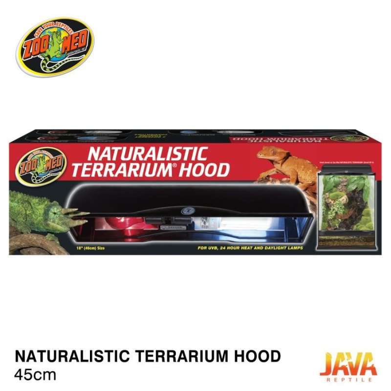 Jual Zoomed Naturalistic Terrarium Hood 45cm di Seller Java Reptile