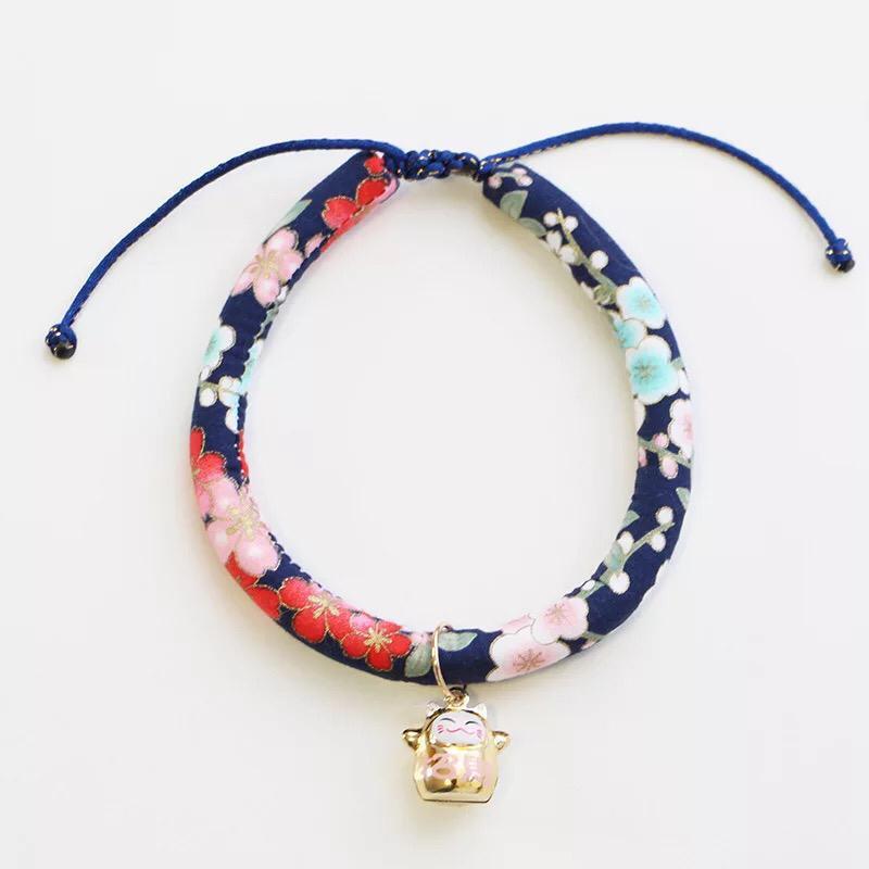 √ Pethouse Medan Motif 7 Kalung Kucing Bunga With Hiasan Lucky Cat