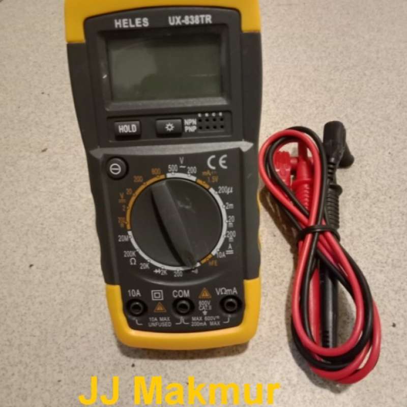 Promo Heles Multitester Multimeter Avometer Digital UX838TR UX838TR