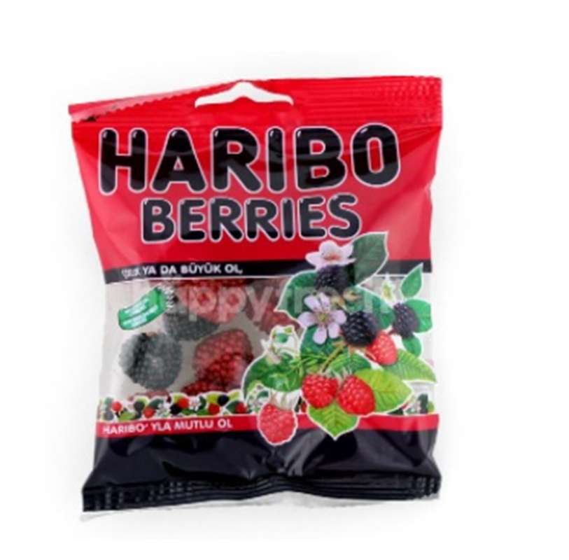 Jual Haribo Berries Jelly Candy 80g di Seller BisQuitto MY Baloi