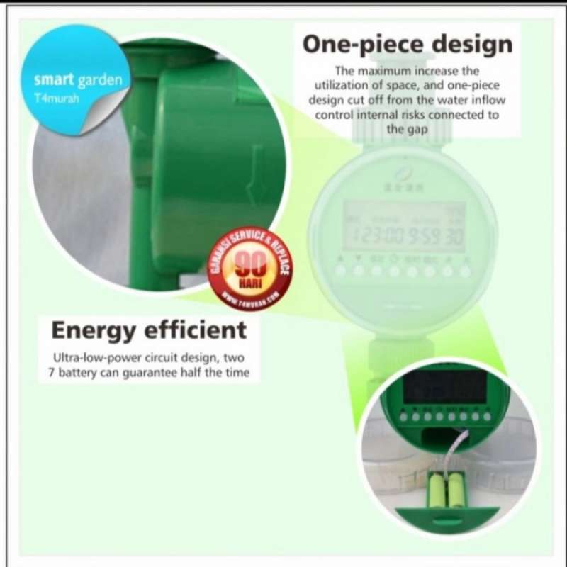 Jual Digital Water Timer Paket 1 Irigasi Fertigasi Otomatis