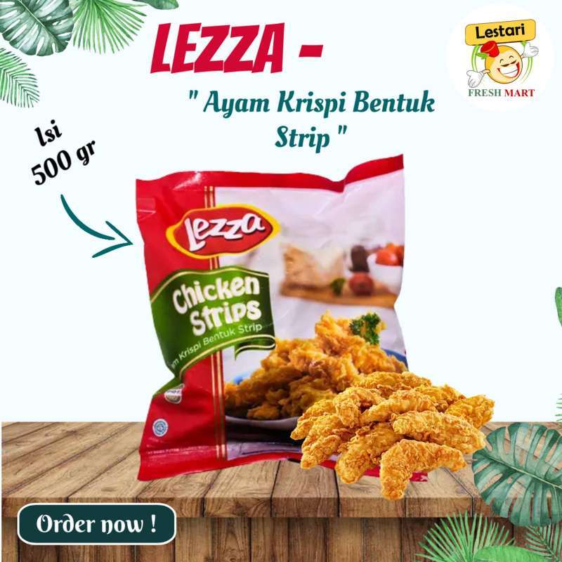 Jual Lezza Chicken Strips 400gr / Chicken Strips Frozen Halal di Seller
