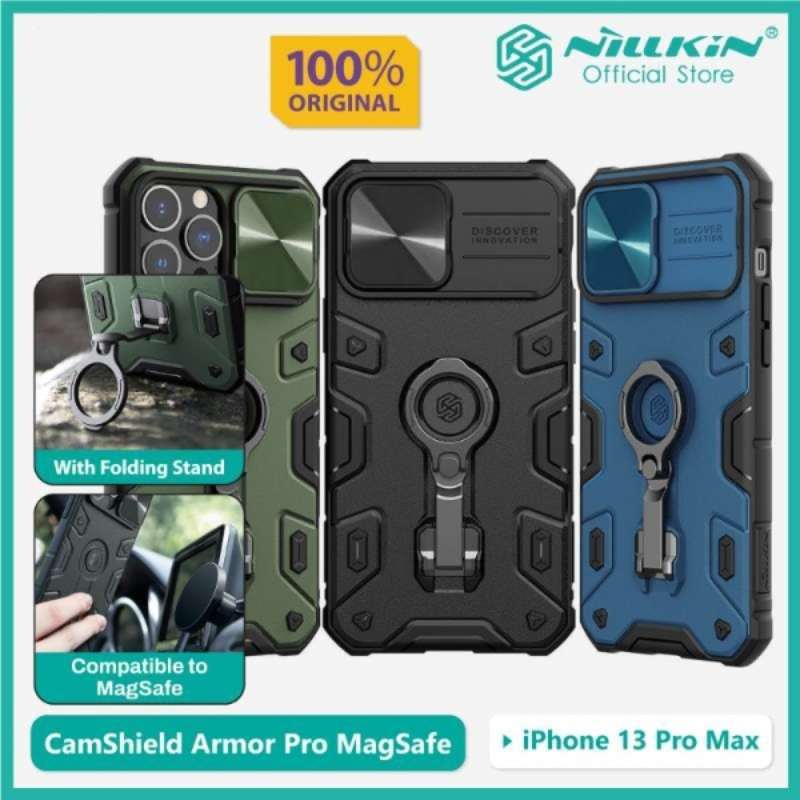 Jual Case iPhone 13 Pro Max (6.7) Nillkin CamShield Armor Pro
