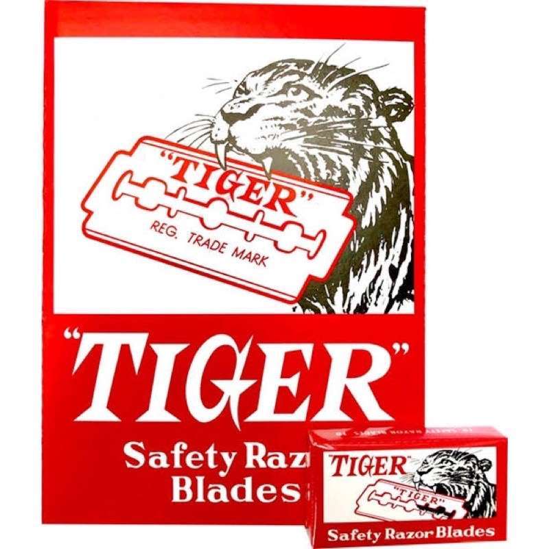 Promo Tiger Safety Razor Blade Box isi 100 pcs Diskon 4 di Seller