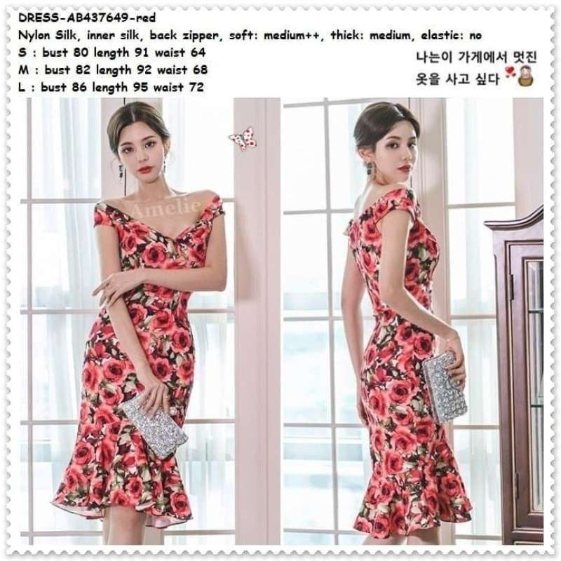 Jual Dress Merah Bodycon 🔥 Original & Model Terlengkap 2026
