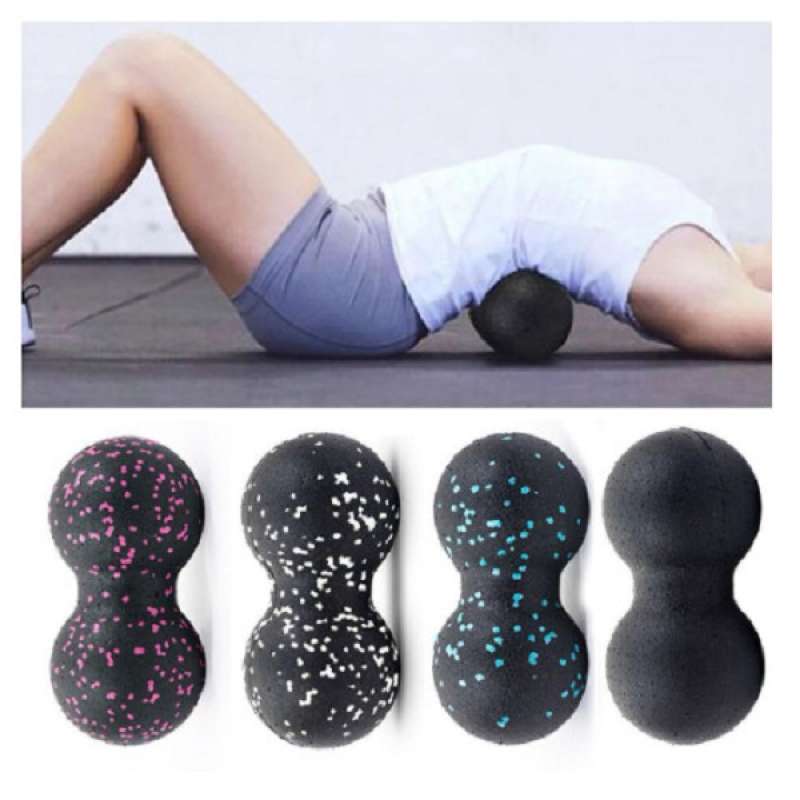 Jual Double Ball Massage Therapy Ball Relaxing Peanut Roller Ball di