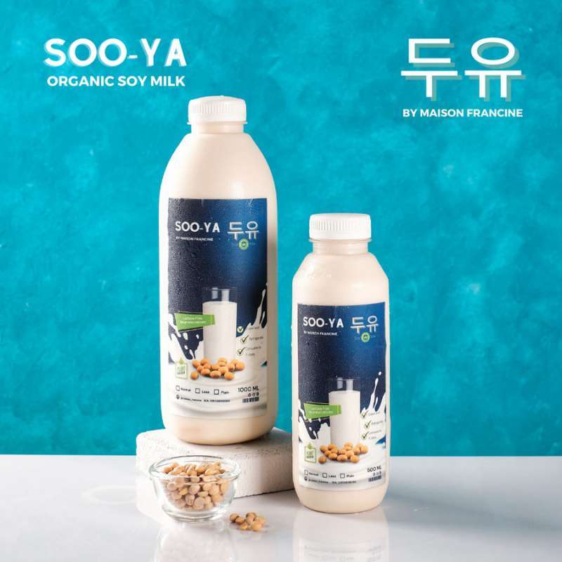 Jual SOO YA korean organic soy milk lactose free for kids ASI booster