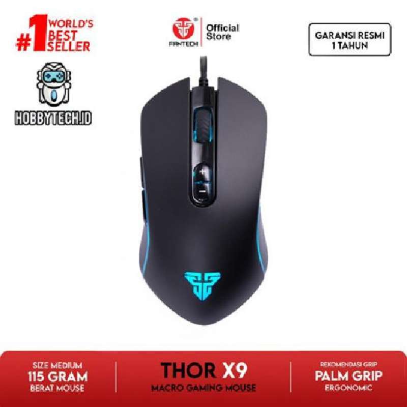 Jual Fantech Gaming Mouse X9 THOR Standart Macro di Seller