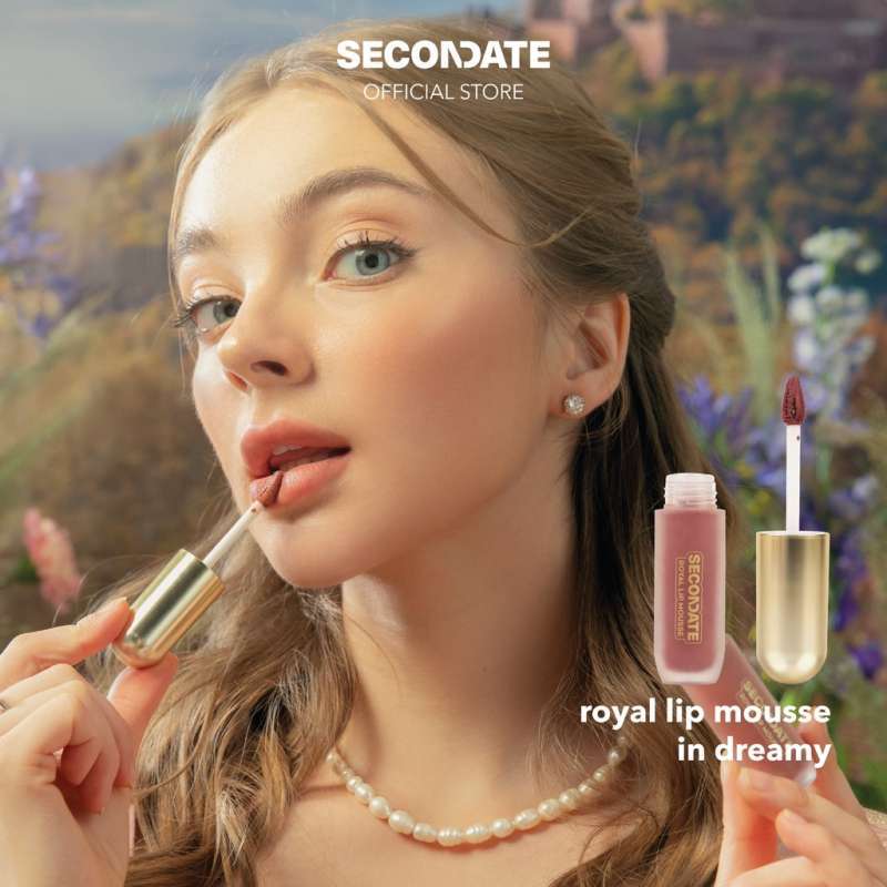 Promo SECONDATE Royal Lip Mousse in Dreamy Diskon 1% di Seller ...