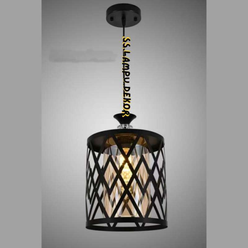 Jual LAMPU GANTUNG TUNGGAL MINIMALIS MODERN HIAS TERAS di Seller SS