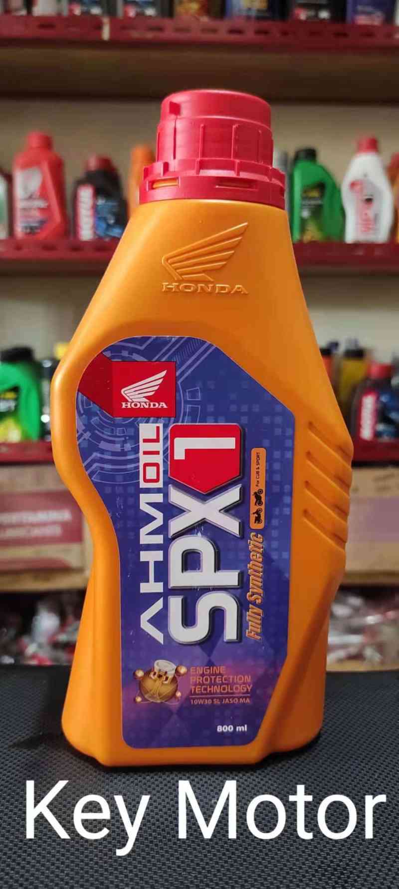 Jual Oli SPX 1 AHM HONDA 4T 10W30 0,8Liter 100 Asli di Seller Key