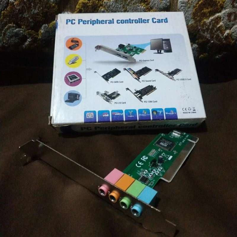 Jual PCI Sound Card Internal/Adapter di Seller Rachmat Computer Kebon