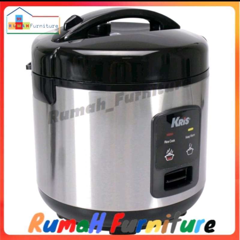 Jual krisbow rice cooker 1 Liter & 1,8 Liter hitam Deluxe 1,8