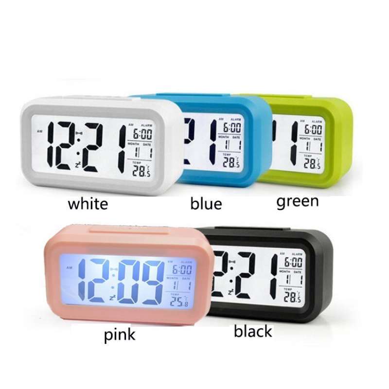 Jual Jam Weker Pintar Jam Meja Digital Digital Smart Alarm Clock di