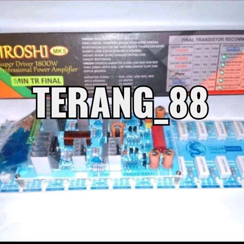 Jual Kit Power Super Driver Yiroshi Mk5 Mk-5 Min Tr Mk 5-tr Di Seller