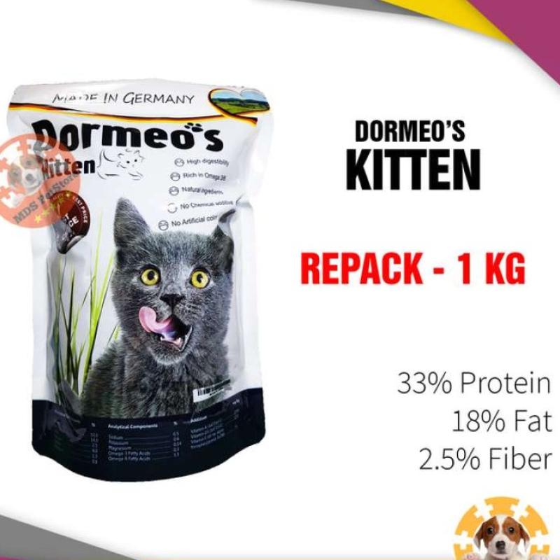 Promo Dormeo's Kitten 1 Kg dormeos makanan anak kucing 1kg Diskon 50