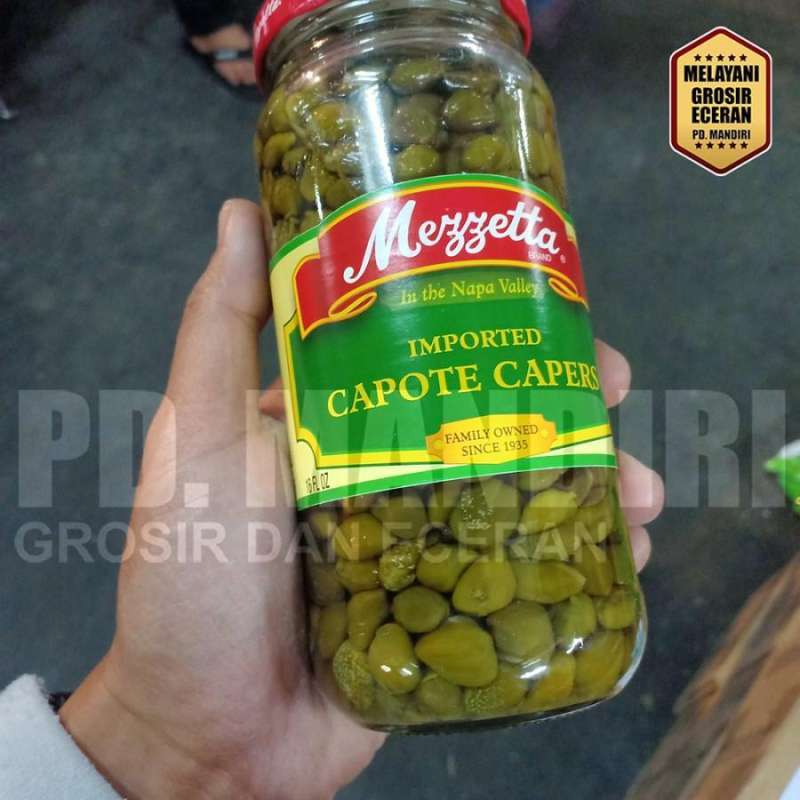 Jual MEZZETTA CAPOTE 473 ML / ACAR CAPERS di Seller PD MANDIRI BDG