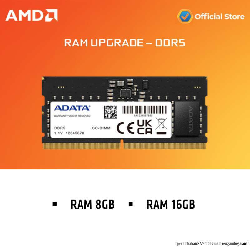 Jual Ram Sodimm Ddr5 Di Seller Amd Official Store - Amd Official - Kota ...