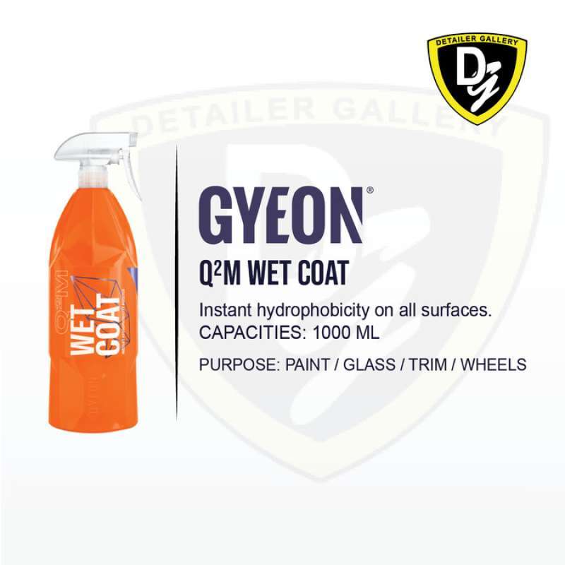 GYEON Wet Coat Ceramic Spray - Hydrophobic Protection For Cars (500ml)