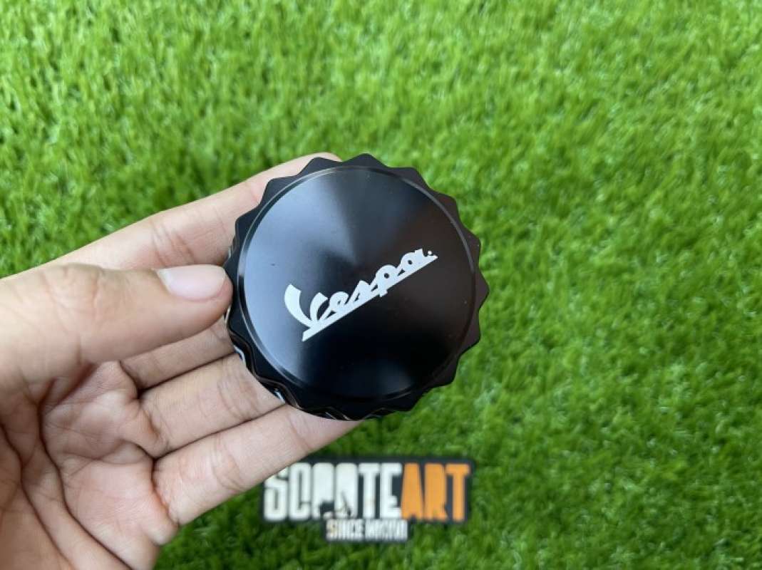 Jual Fuel Cap Tutup Bensin Alumunium Vespa Sprint Primavera S LX GTS di