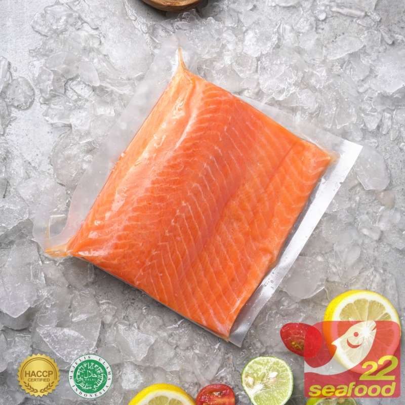 Jual Salmon Trout Fillet 500gr Frozen 22 Seafood di Seller 22 Seafood