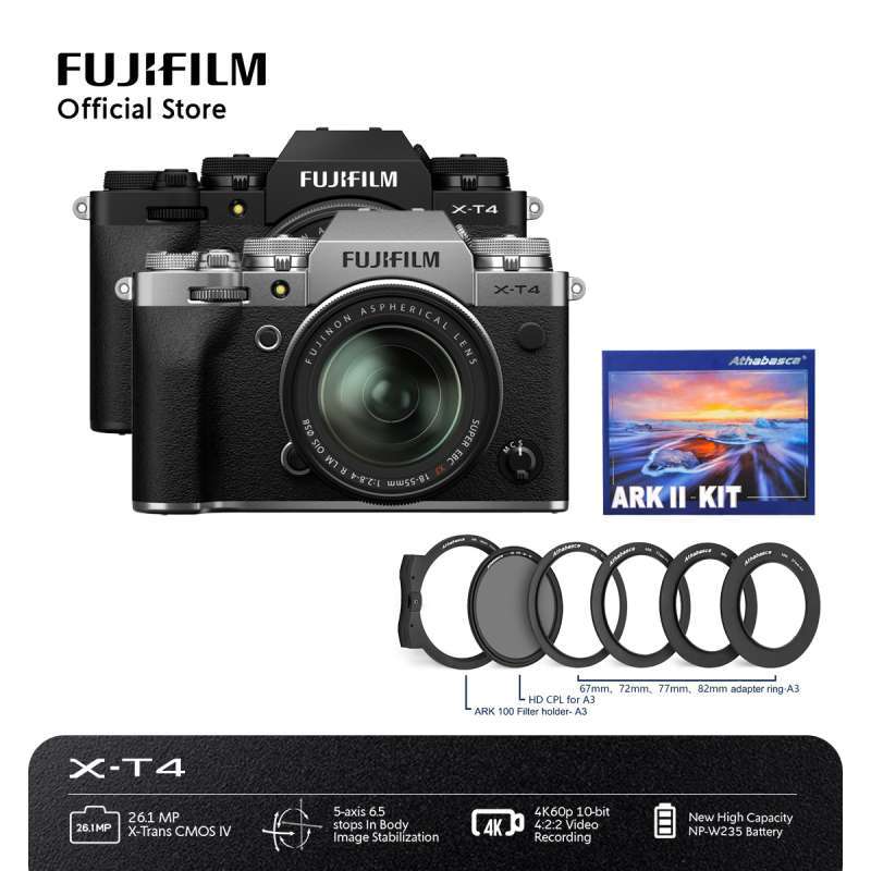 Jual Fujifilm X-T4 Kit Landscape Package Kamera Mirrorless XT4 di ...