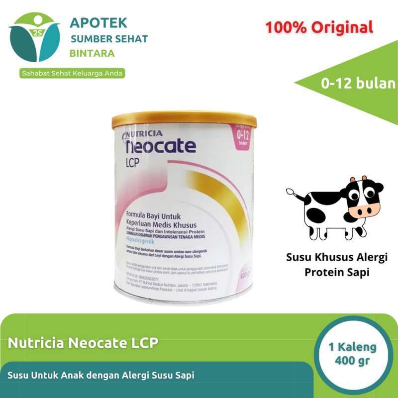 Jual Nutricia Neocate LCP/Junior Susu Untuk Anak Alergi Susu Protein