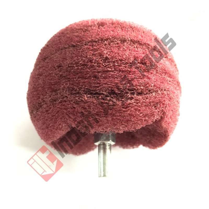 Jual Ball Polishing 3 Inch Grit 400 Mata Bor Poles Besi Stainless