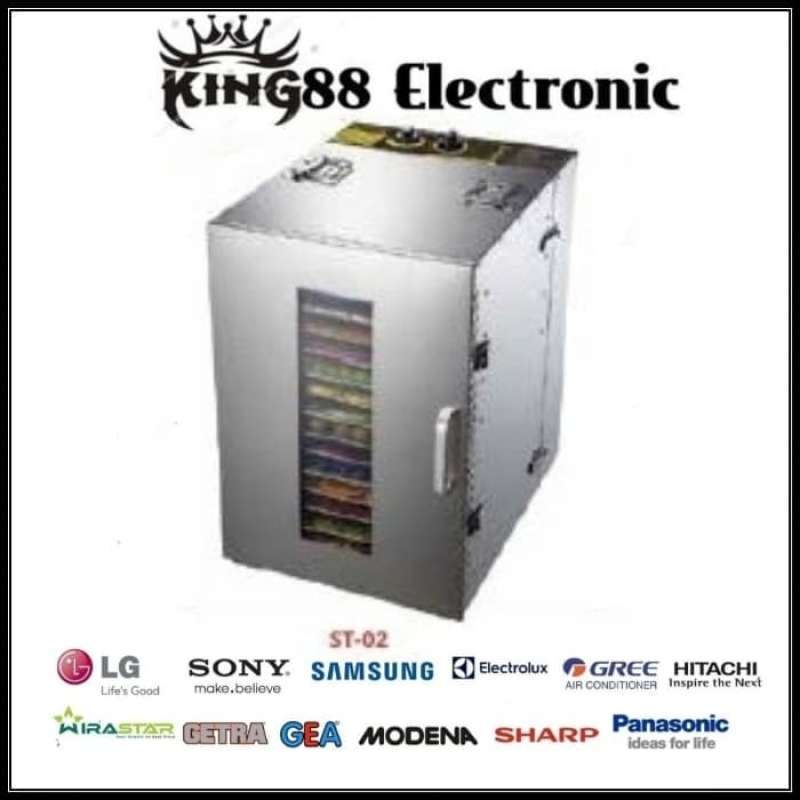 Jual S/s Food Dehydrator Getra St02 / Food Dehydrator 16 Trays Di