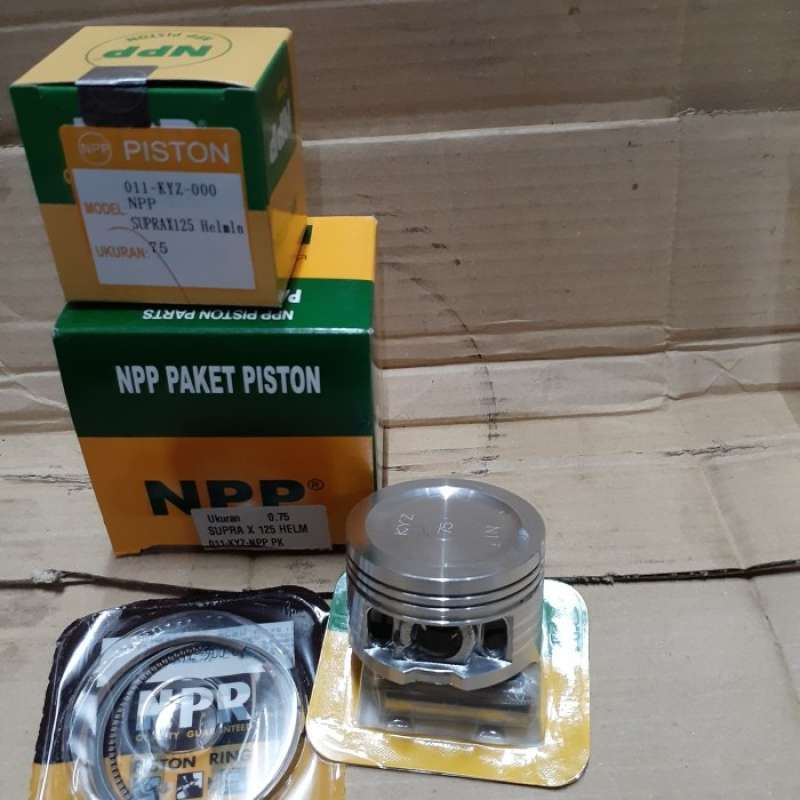 Promo piston kit supra x 125 helm in oversize 75 NPP Diskon 23 di