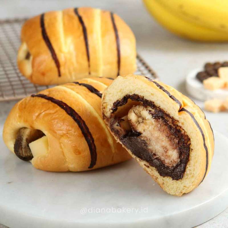 Jual Roti Pisang Coklat - Keju Premium - Roti Manis - Kue - Camilan Di ...