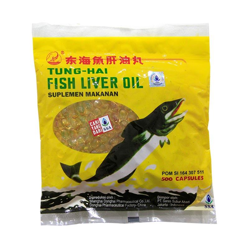 Promo SSA TungHai Fish Liver Oil Obat Herbal [500 Kapsul] Diskon 25