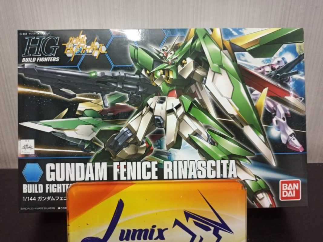 Bandai Hobby MG Gundam Fenice Rinascita - Modello Kit Action Figure - Gundam Build Fighters - 1/100 Scale
