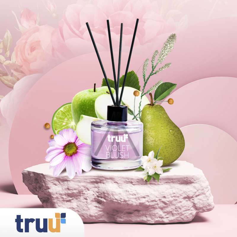 Jual TRUU REED DIFFUSER VIOLET BLUSH 50 ml TR.RD03 di Seller truu ...