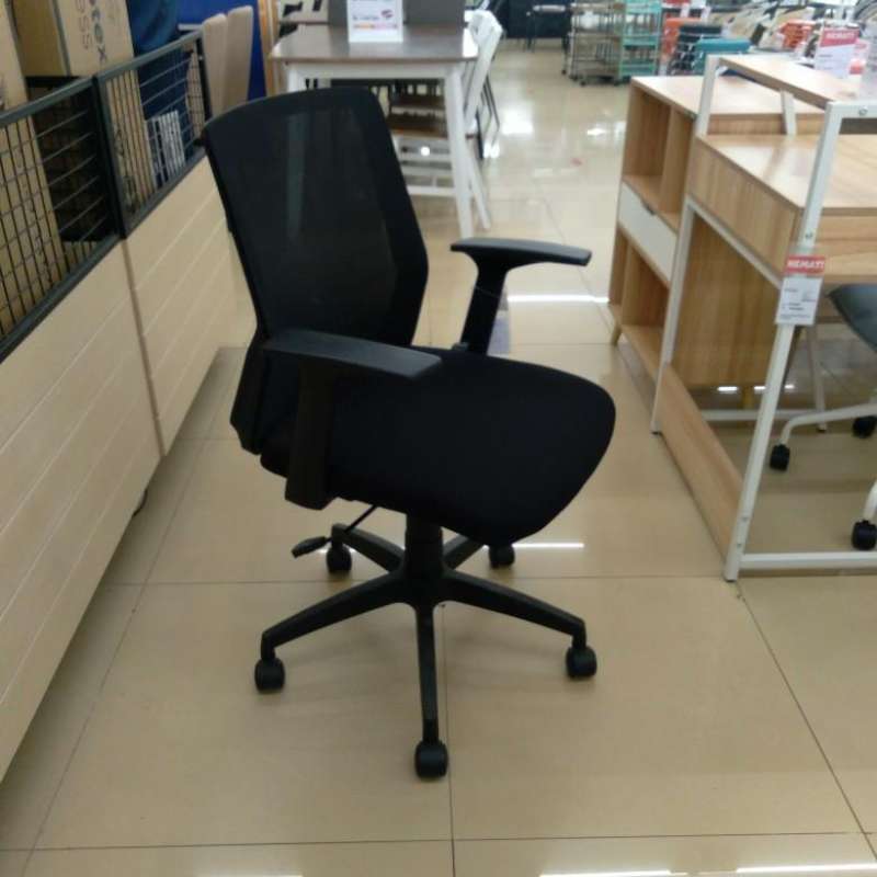 Jual Kursi kantor informa leo black kursi kerja kursi belajar kursi