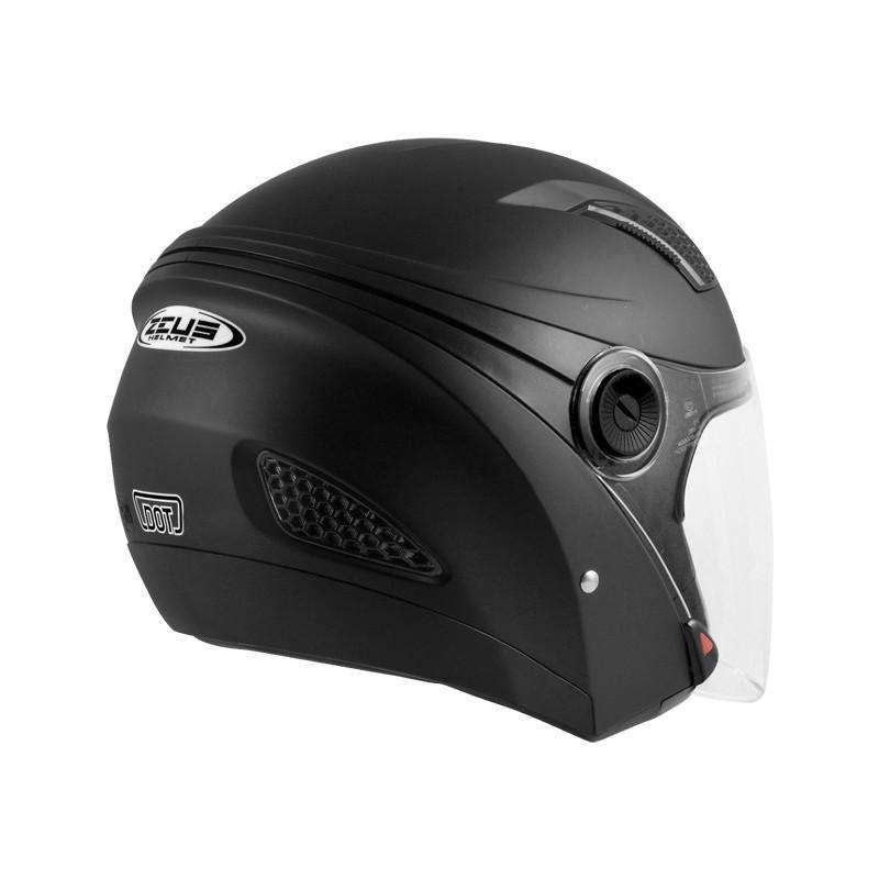Jual Helm Half Face Zeus 610 Black Doff M di Seller DISTRIBUTOR JAS